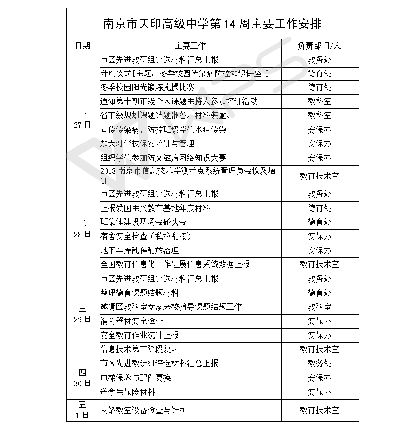 南京市天印高级中学第14周主要工作安排.jpg